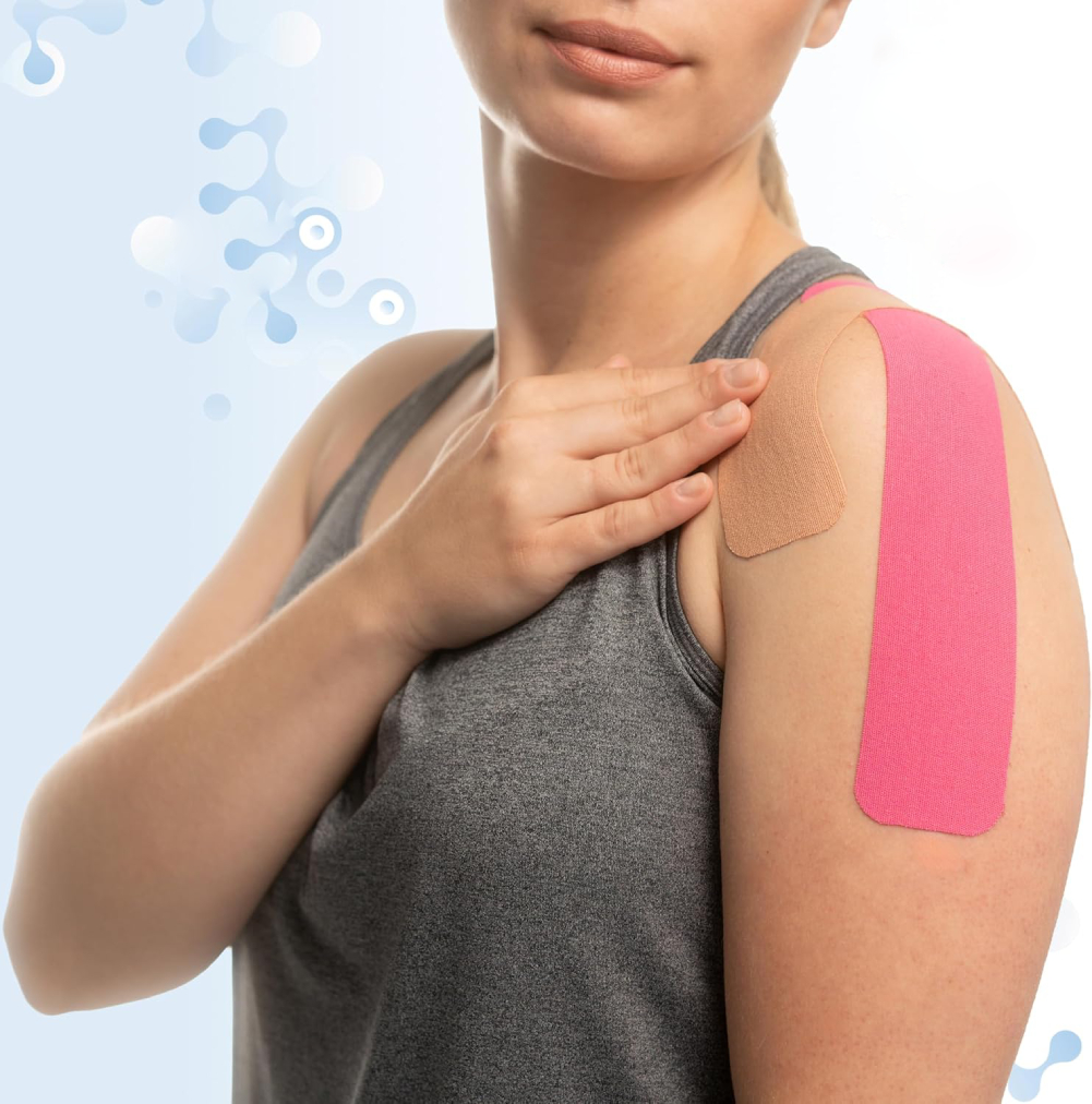 Pita Kinesiologi Pra-Potong untuk olahraga