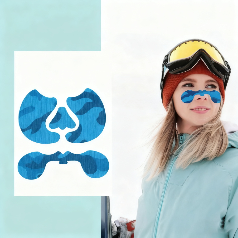 Tambalan Otot Pita Kinesiologi Anti-Frostbite Bentuk Pra-potong