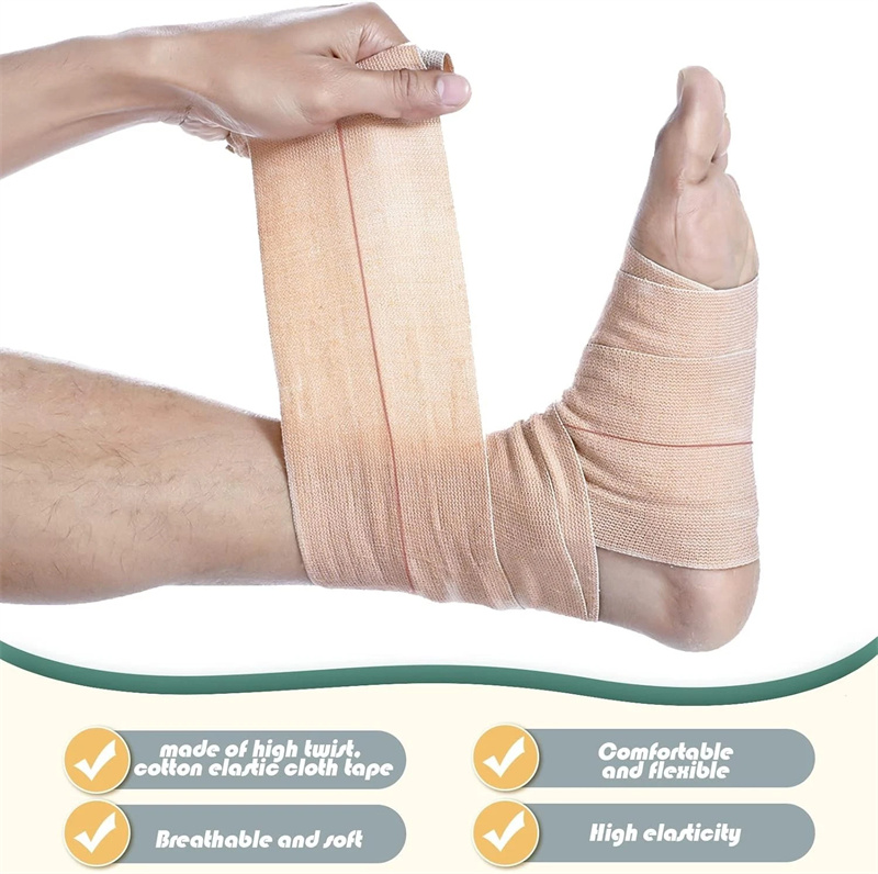 Elastic Therapeutic Tape (EAB) – Perban Perekat Peregangan untuk Kompresi dan Dukungan