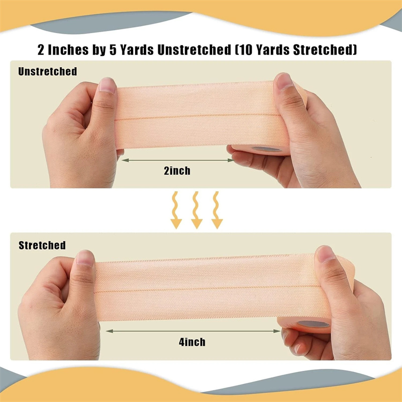 Elastic Therapeutic Tape (EAB) – Perban Perekat Peregangan untuk Kompresi dan Dukungan Elastic Therapeutic Tape (EAB) – Perban Perekat Peregangan untuk Kompresi dan Dukungan