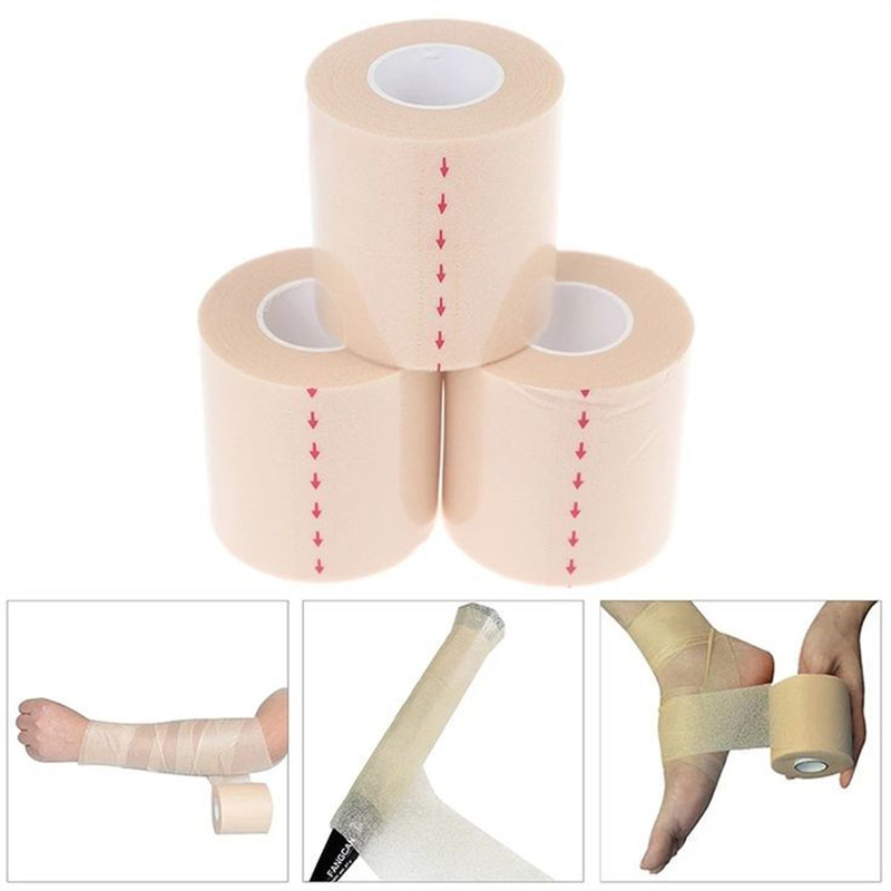 Pra-Pembungkus Busa | Bungkus Pra-Tape Bernapas untuk Rekaman Atletik, Perlindungan Kulit, dan Penghapusan Mudah Pra-Pembungkus Busa | Bungkus Pra-Tape Bernapas untuk Rekaman Atletik, Perlindungan Kulit, dan Penghapusan Mudah
