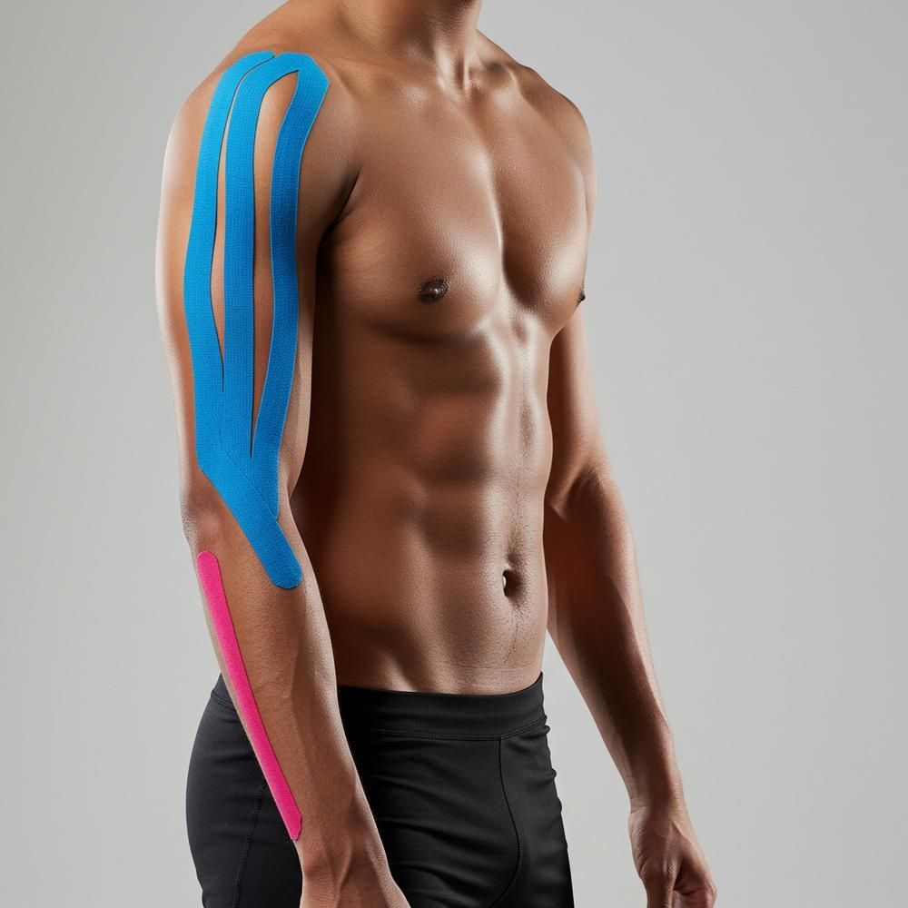Kinesiology Tape Roll untuk Dukungan Otot & Stabilitas Sendi | Pita Olahraga Katun Elastis dan Bernapas