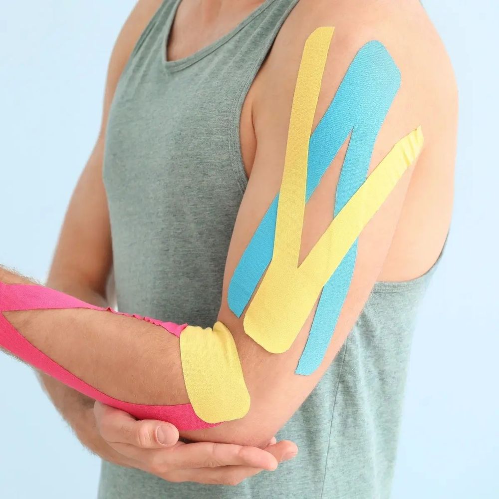 Kinesiology Tape Roll untuk Dukungan Otot & Stabilitas Sendi | Pita Olahraga Katun Elastis dan Bernapas Kinesiology Tape Roll untuk Dukungan Otot & Stabilitas Sendi | Pita Olahraga Katun Elastis dan Bernapas
